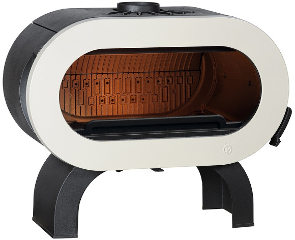 Піч-камін Invicta FIFTY arche емаль слонова кістка